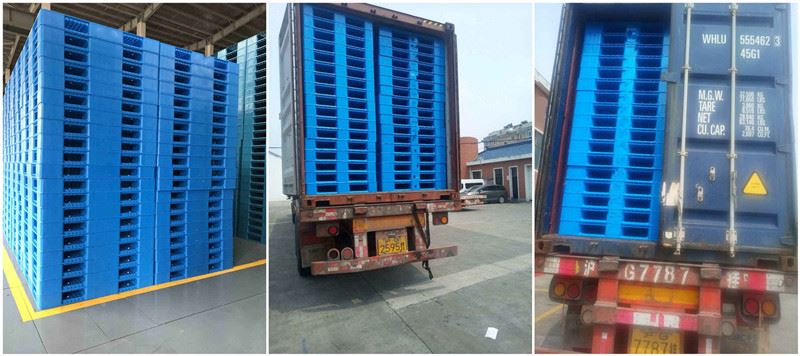 HDPE Cement Bags Stack Use Plastic Pallet