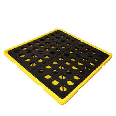 Palete de plástico para tambor de óleo
