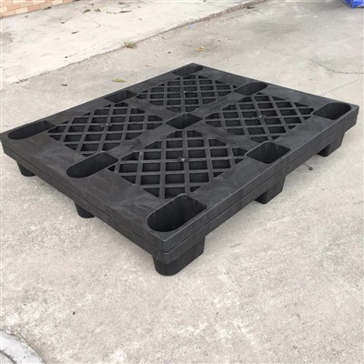 Exportar paletes de plástico preto reciclado