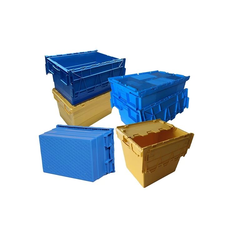 Recipiente de plástico para transporte industrial de aninhamento