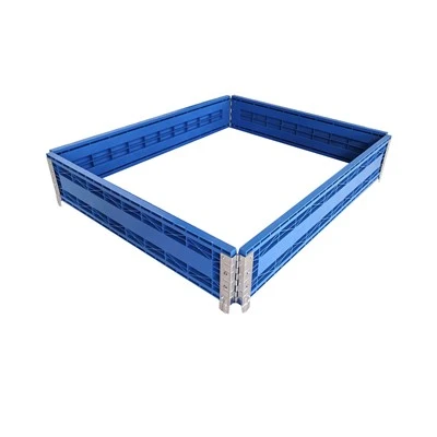 HDPE colares de paletes plásticos dobráveis